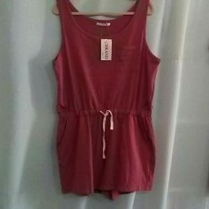 C Brand short romper new with tags size 2x